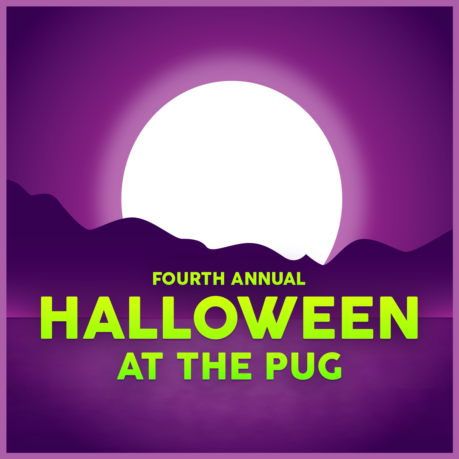 Halloween at The Pug - 2020